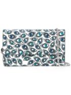 Alexander Mcqueen Eye Print Clutch, Women's, White