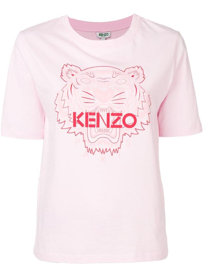 Kenzo Logo Patch T-shirt - Pink