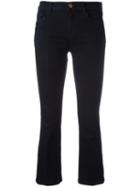 J Brand - Cropped Jeans - Women - Cotton/polyester/spandex/elastane - 24, Blue, Cotton/polyester/spandex/elastane
