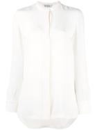 Loro Piana Arielle Shirt, Women's, Size: 42, White, Silk