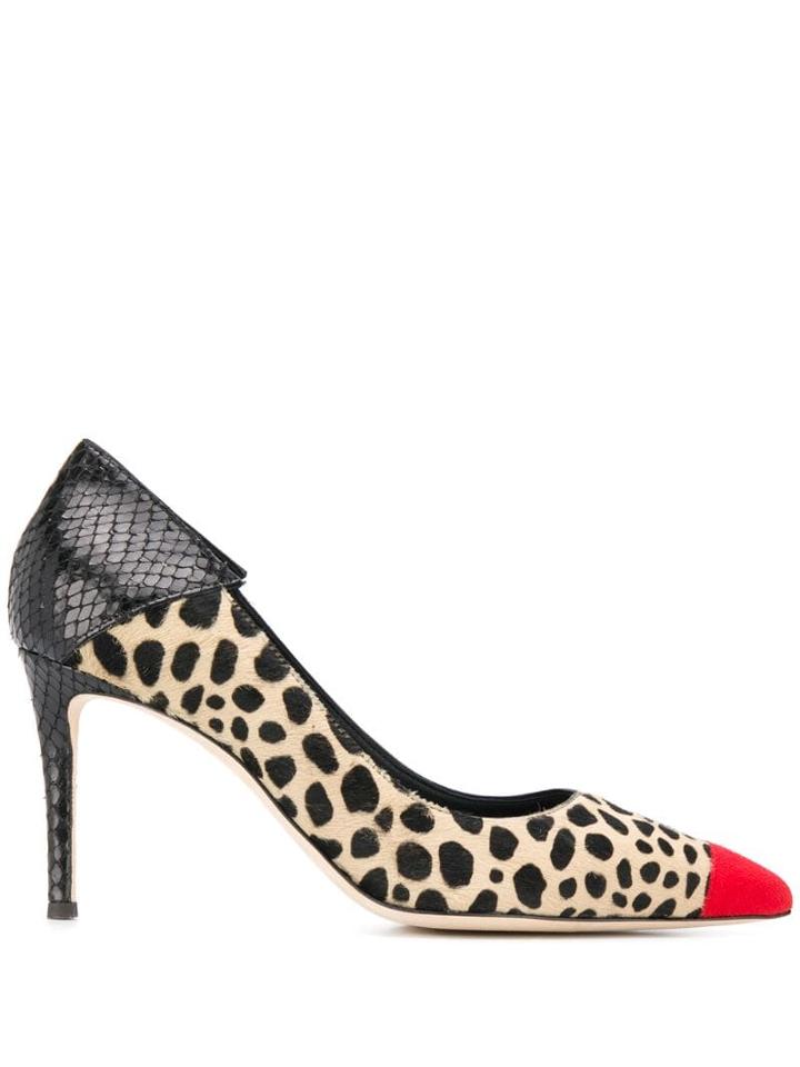 Giuseppe Zanotti Adela Feline Pumps - Neutrals