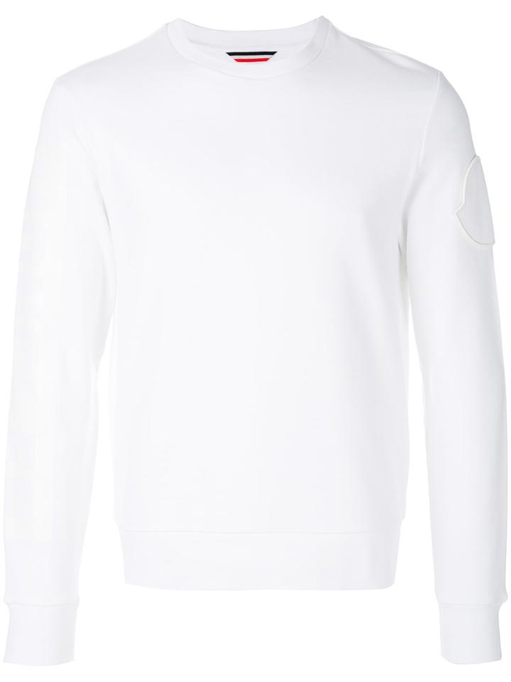 Moncler Long-sleeve Sweatshirt - White