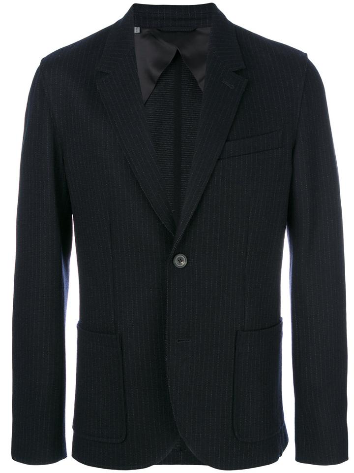 Lanvin - Pinstripe Blazer - Men - Cotton/viscose/wool - 48, Black, Cotton/viscose/wool