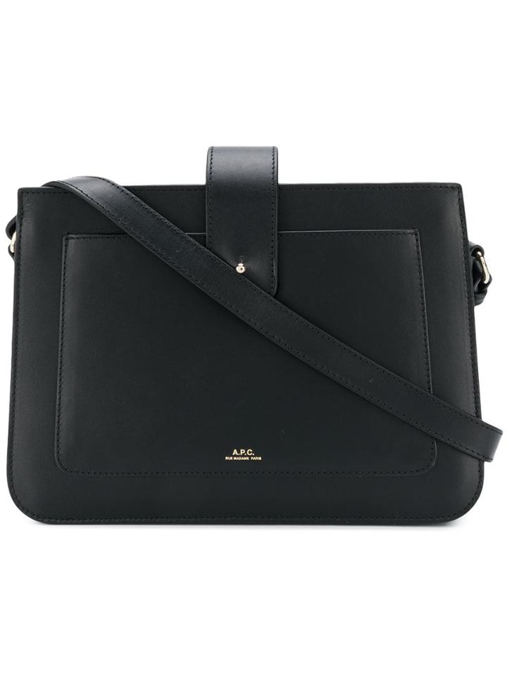 A.p.c. Albane Shoulder Bag - Black