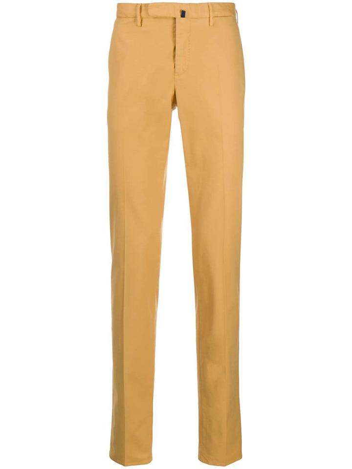 Incotex Classic Chinos - Yellow