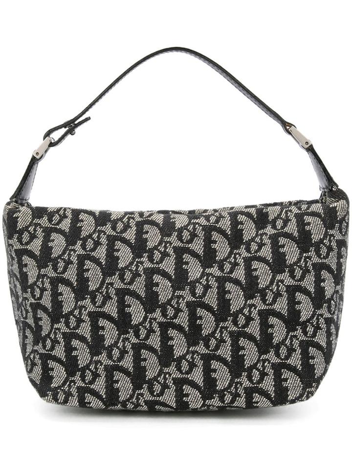 Christian Dior Vintage Trotter Handbag - Grey