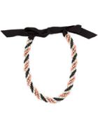 Lanvin Twisted Necklace - Black