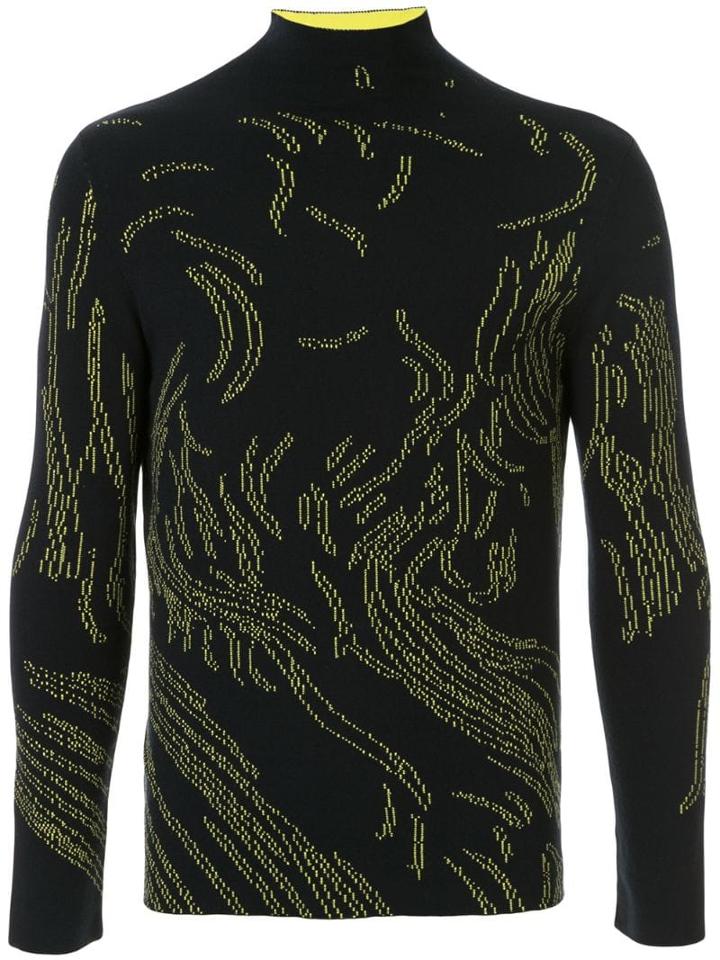 Namacheko Pixel Knit Jumper - Black