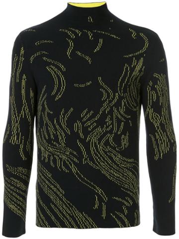 Namacheko Pixel Knit Jumper - Black