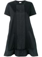 Moncler Ruffled Hem Dress - Black