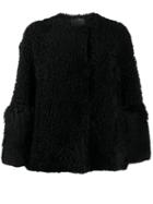 Prada Shearling Jacket - Black