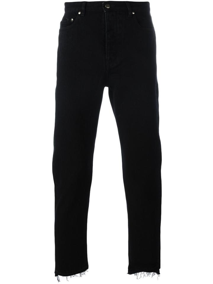 Golden Goose Deluxe Brand Straight Leg Jeans - Black