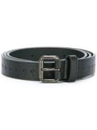 Tomas Maier 'palms' Belt, Women's, Size: 85, Black, Leather