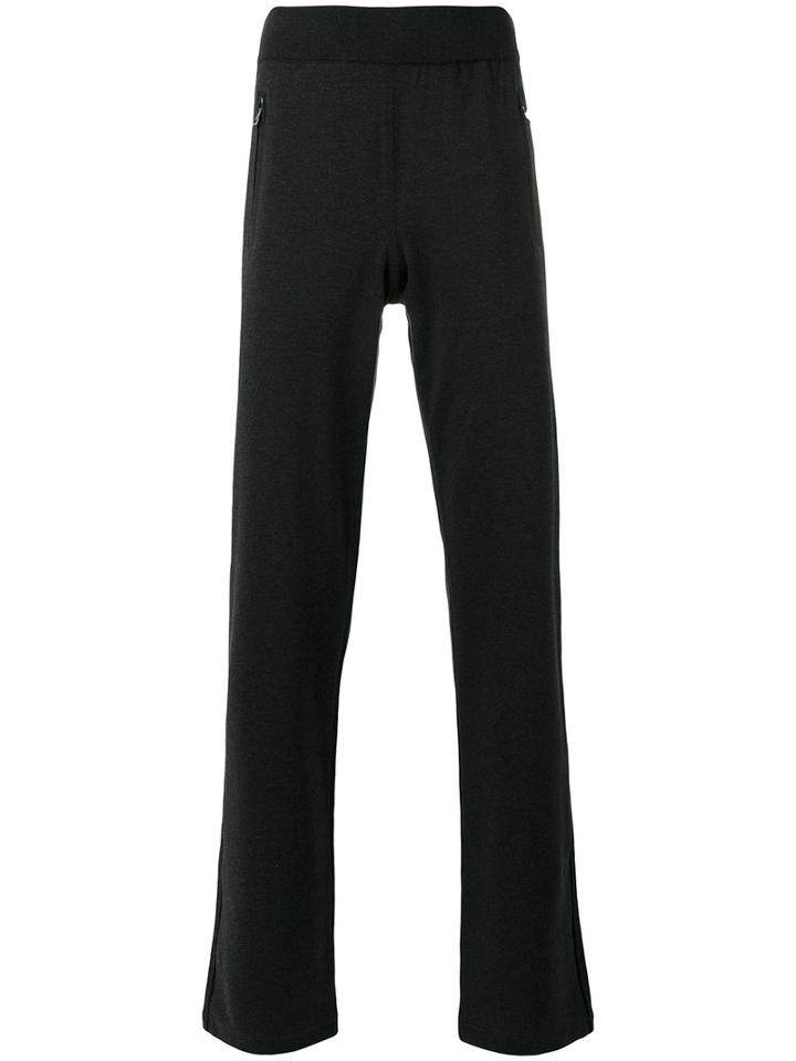 Brioni Three Pocket Track Pants, Men's, Size: Small, Grey, Cotton/spandex/elastane/silk