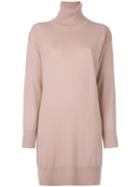 Knitted Dress - Women - Wool - S, Pink/purple, Wool, Maison Margiela