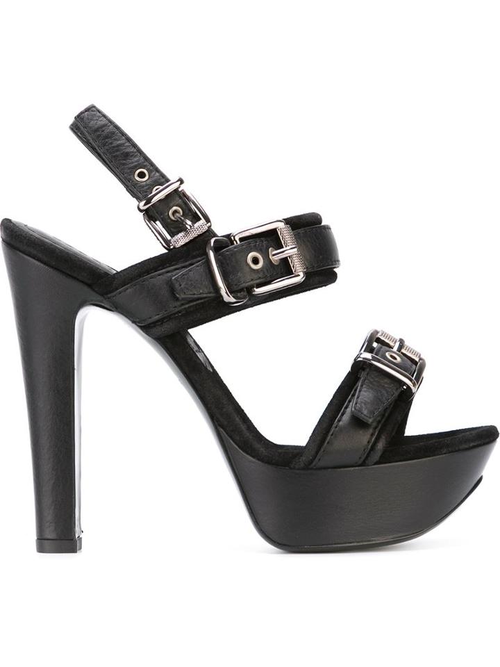 Barbara Bui Buckled Platform Sandals