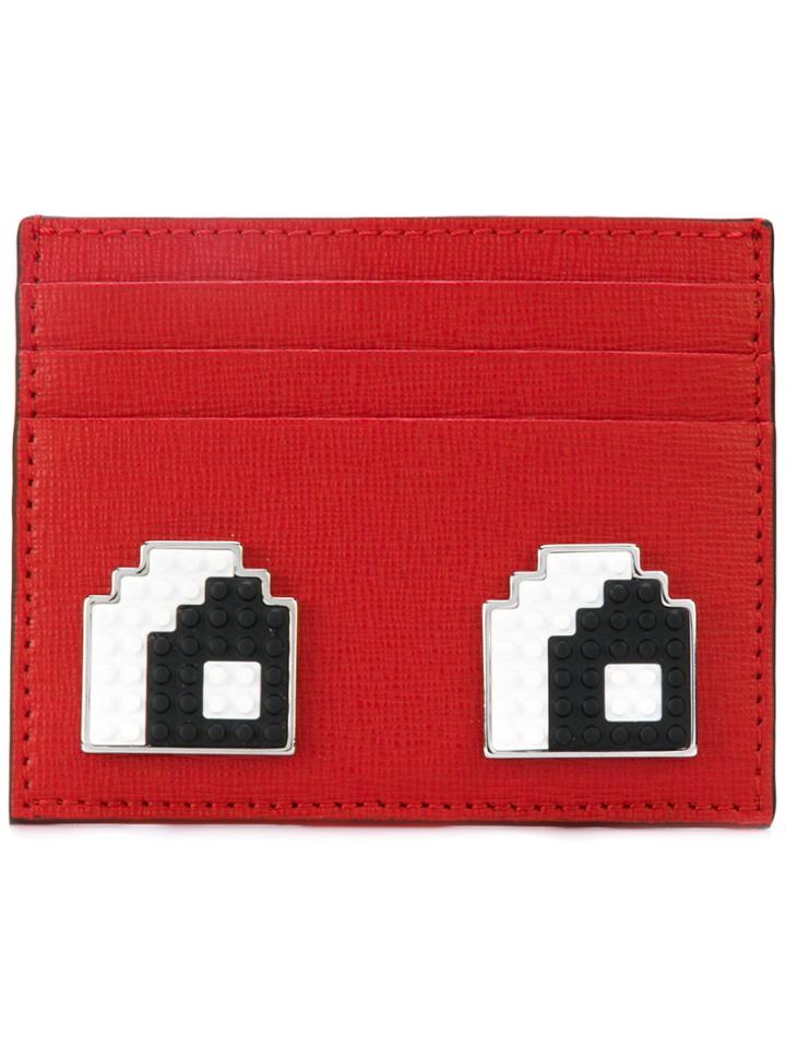 Les Petits Joueurs Eyes Cardholder - Red