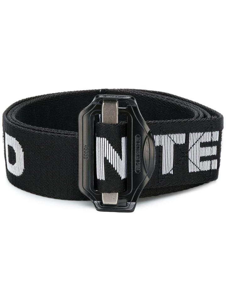 United Standard Logo Buckle Belt - Black