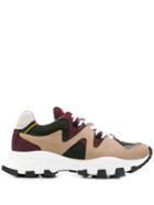 Cinzia Araia Colour Block Chunky Sneakers - Brown