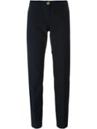 Erika Cavallini Slim Fit Trousers - Blue