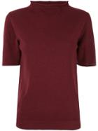 Fabiana Filippi Roll Neck Jumper - Red