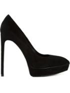 Saint Laurent Janis Pumps, Women's, Size: 40, Black, Leather