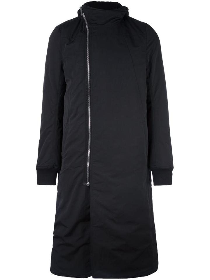 Rick Owens Drkshdw Off-centre Zip Coat