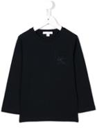 Burberry Kids Knight Chest Pocket T-shirt, Boy's, Size: 10 Yrs, Blue