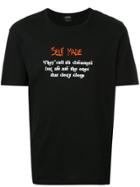 Selfmade By Gianfranco Villegas Logo Print T-shirt - Black
