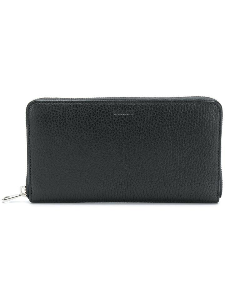 Bally Balen Zip-around Wallet - Black