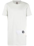 Rick Owens Drkshdw - Side Graphic T-shirt - Men - Cotton - L, Grey, Cotton