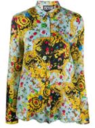 Versace Jeans Couture Butterfly Print Shirt - Green