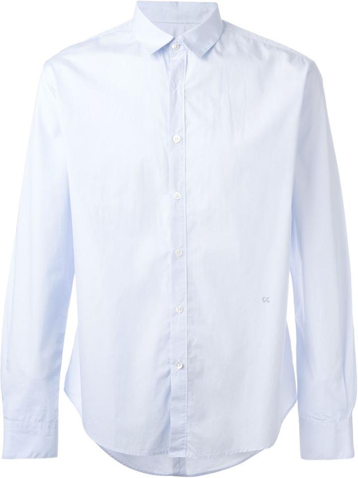 Golden Goose Deluxe Brand Duvall Shirt, Men's, Size: M, Blue, Cotton