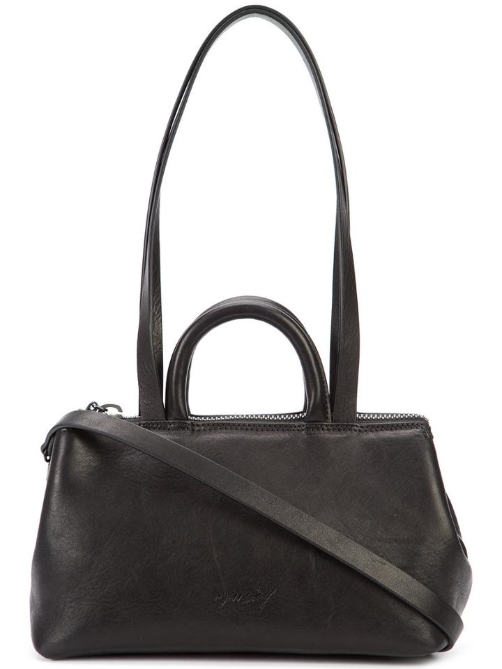 Marsèll Mini Orizzontale Shoulder Bag, Women's, Black, Horse Leather