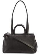 Marsèll Mini Orizzontale Shoulder Bag, Women's, Black, Horse Leather