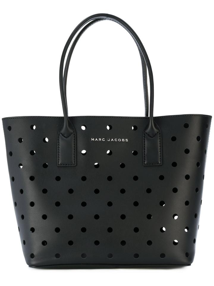 Marc Jacobs Perforated Tote Bag - Black
