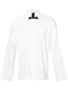 Homme Plissé Issey Miyake Stylised Collar Shirt - White