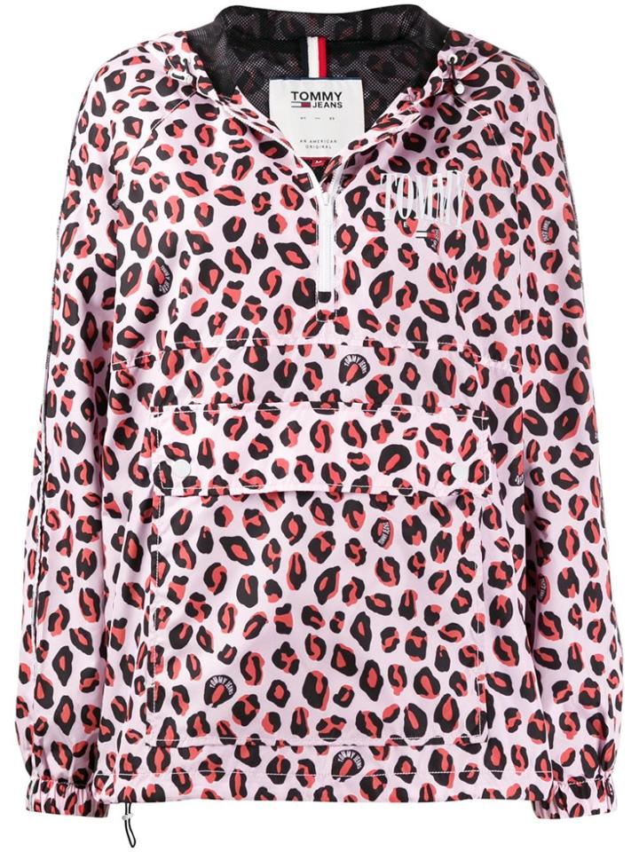 Tommy Jeans Rain Jacket - Pink
