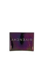 Givenchy Iridescent Upside-down Logo Cardholder - Purple