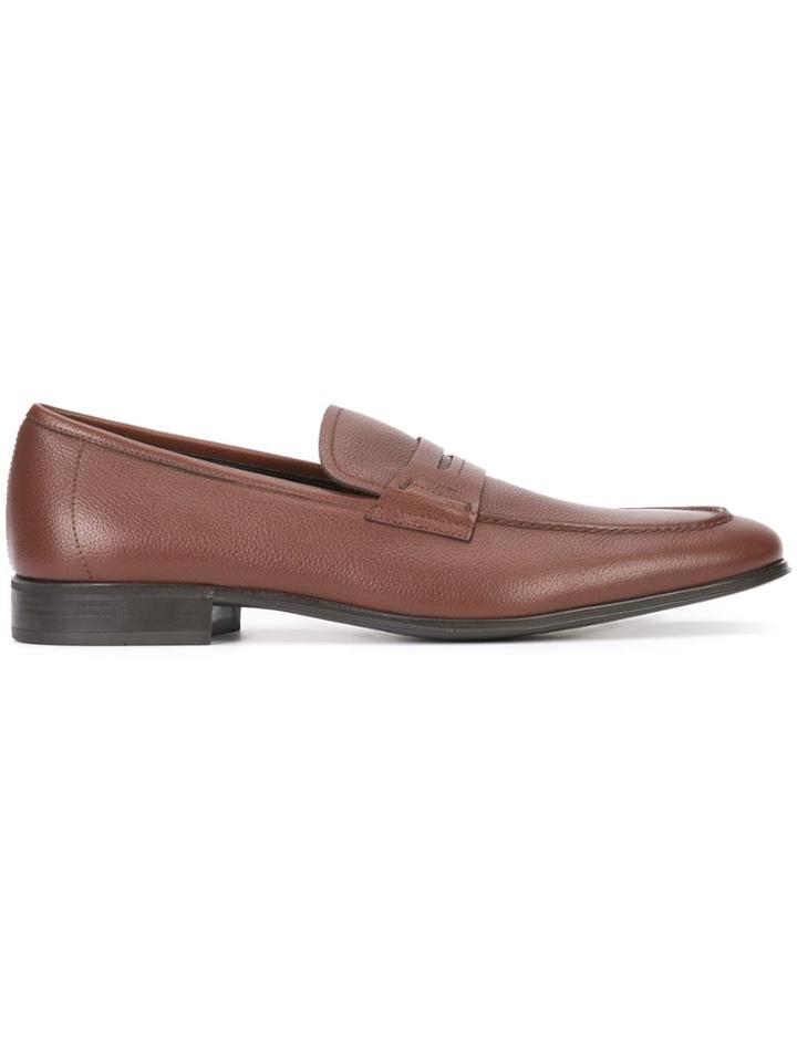 Salvatore Ferragamo Fiorino Loafers - Brown