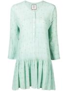 Alicia Bell Glitter Detail Short Dress - Green