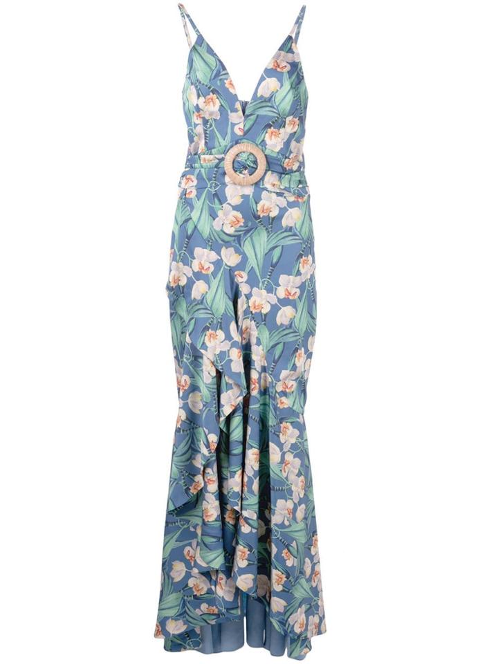 Patbo Belted Maxi Dress - Blue
