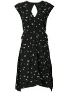 Proenza Schouler Embroidered Shift Dress - Black