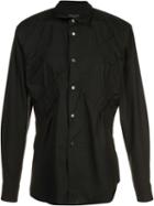 Comme Des Garçons Homme Plus Chambray Shirt, Men's, Size: Medium, Black, Cotton