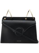 Danse Lente Spiral Details Shoulder Bag - Black