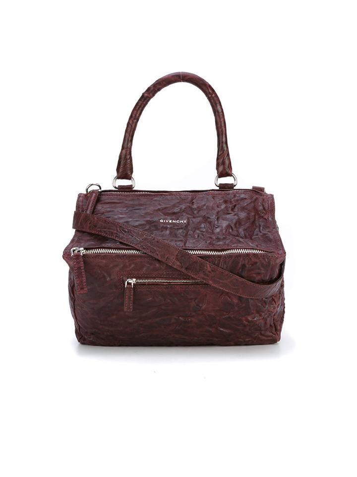 Givenchy Pandora Tote, Women's, Pink/purple, Sheep Skin/shearling