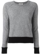 Rag & Bone /jean Contrast Jumper, Women's, Size: Medium, Grey, Cashmere/wool