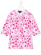 Oscar De La Renta Kids - Floral Print Top - Kids - Cotton - 4 Yrs, Pink/purple