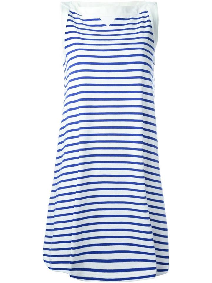 Sacai Striped A-line Dres