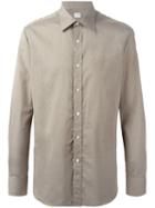 E. Tautz Classic Button Down Shirt, Men's, Size: 17 1/2, Nude/neutrals, Cotton